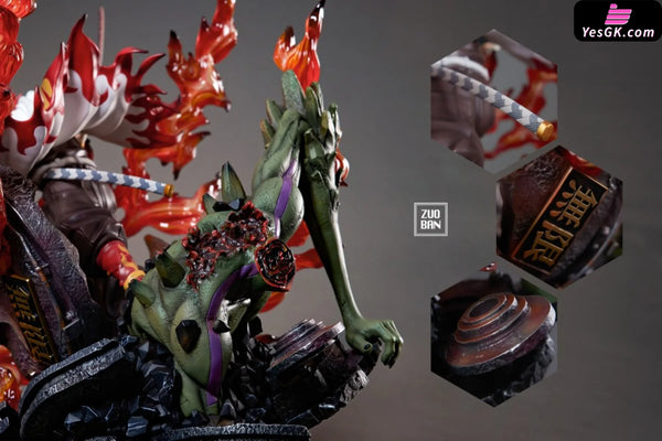Demon Slayer Flame Pillar Rengoku Kyojuro GK Statue - ZuoBan Studio [In-Stock] - Full Payment - Demon Slayer