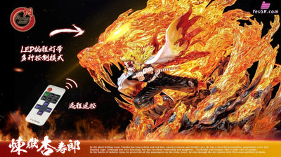 Demon Slayer Flame Pillar Rengoku Kyojuro Resin Statue - Fantasy Studio [In Stock] Demonslayer