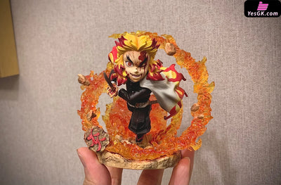 Demon Slayer Flame Pillar Rengoku Kyojuro Resin Statue - G5 Studio [In Stock] Demonslayer