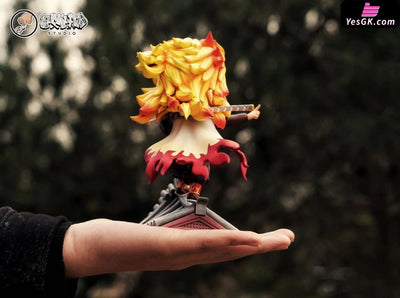 Demon Slayer Flame Pillar Rengoku Kyojuro Resin Statue - Showhand Studio [In Stock]