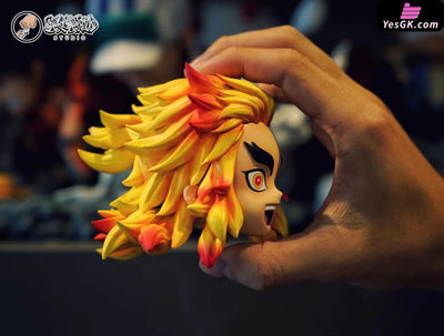 Demon Slayer Flame Pillar Rengoku Kyojuro Resin Statue - Showhand Studio [In Stock]