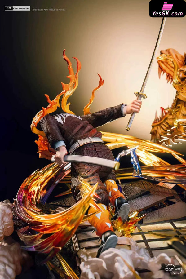 Demon Slayer Flaming Thunder God 1/5 GK Statue - Hamlet Studio [Pre-Order] - Demon Slayer