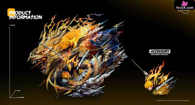 Demon Slayer Flaming Thunder God 1/5 GK Statue - Hamlet Studio [Pre-Order] - Demon Slayer