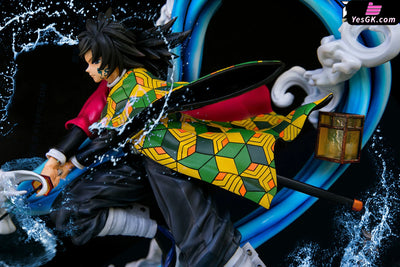 Demon Slayer - Giyu Tomioka With Led Resin Statue S.d.s Studio [In Stock]