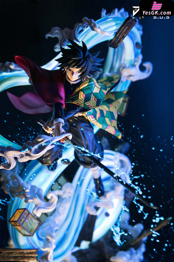 Demon Slayer - Giyu Tomioka With Led Resin Statue S.d.s Studio [In Stock]