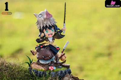 Demon Slayer Inosuke Cosplay Jungle King Resin Statue - Route 1 Studio [Pre-Order Closed]