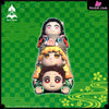 Demon Slayer Jenga Tanjiro & Nezuko & Zenitsu & Inosuke GK Statue - NINETY SEVEN Studio [Pre-Order] Demon Slayer