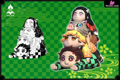Demon Slayer Jenga Tanjiro & Nezuko & Zenitsu & Inosuke GK Statue - NINETY SEVEN Studio [Pre-Order] Demon Slayer