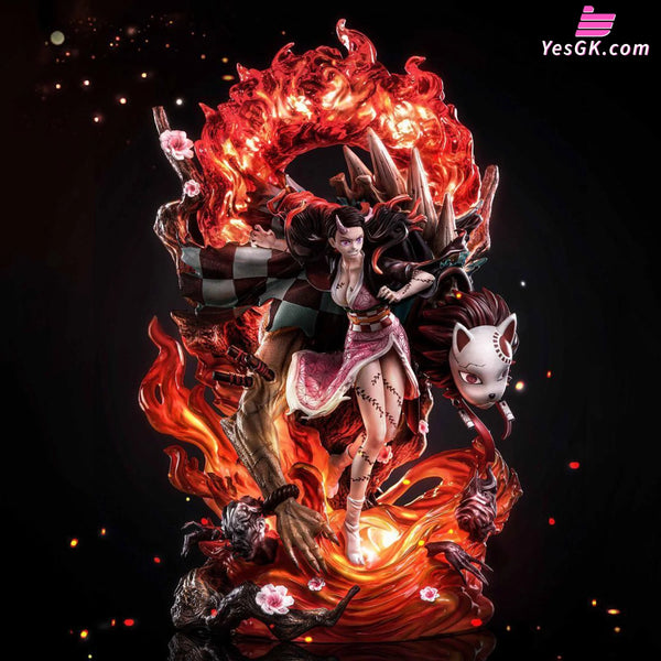 Demon Slayer Kamado Nezuko 1/6 GK Statue - U-King Studio [In-Stock] - Full Payment - Demon Slayer