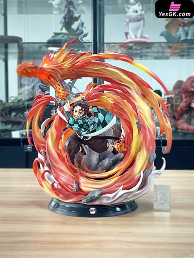 Demon Slayer Kamado Tanjiro Hinokami Kagura Resin Statue - Magic Cube Studio X Jz [In Stock]