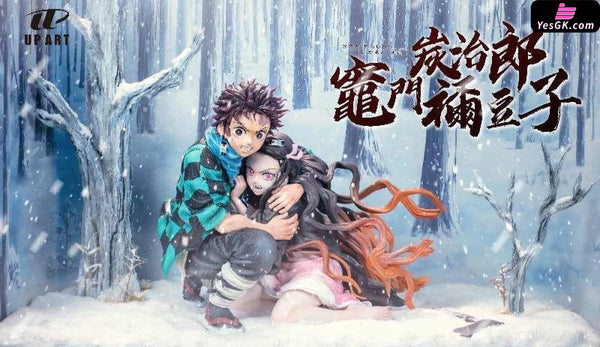 Demon Slayer Kamado Tanjiro & Nezuko 1/6 GK Statue - Up Art Studio [In-Stock] - Full Payment - Demon Slayer