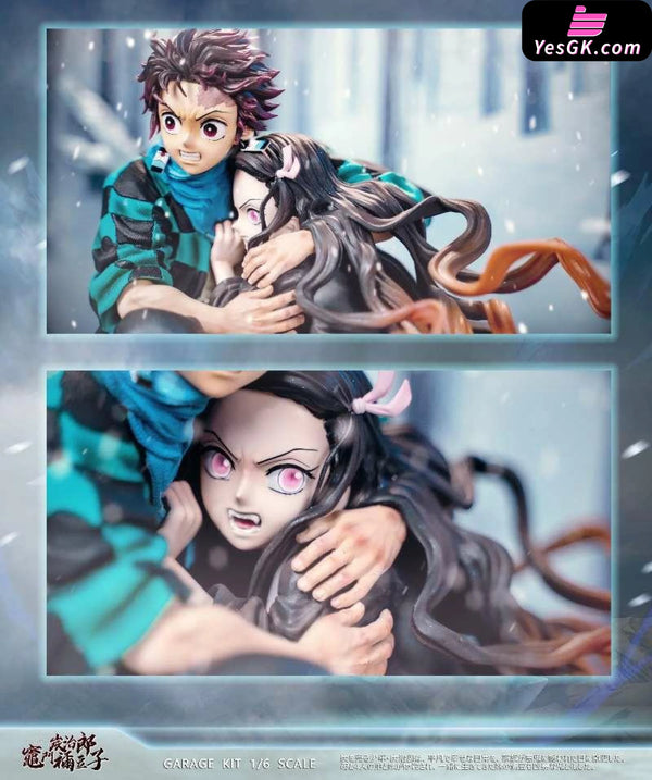 Demon Slayer Kamado Tanjiro & Nezuko 1/6 GK Statue - Up Art Studio [In-Stock] - Full Payment - Demon Slayer