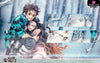 Demon Slayer Kamado Tanjiro & Nezuko 1/6 GK Statue - Up Art Studio [In-Stock] - Full Payment - Demon Slayer