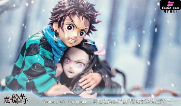 Demon Slayer Kamado Tanjiro & Nezuko 1/6 GK Statue - Up Art Studio [In-Stock] - Full Payment - Demon Slayer