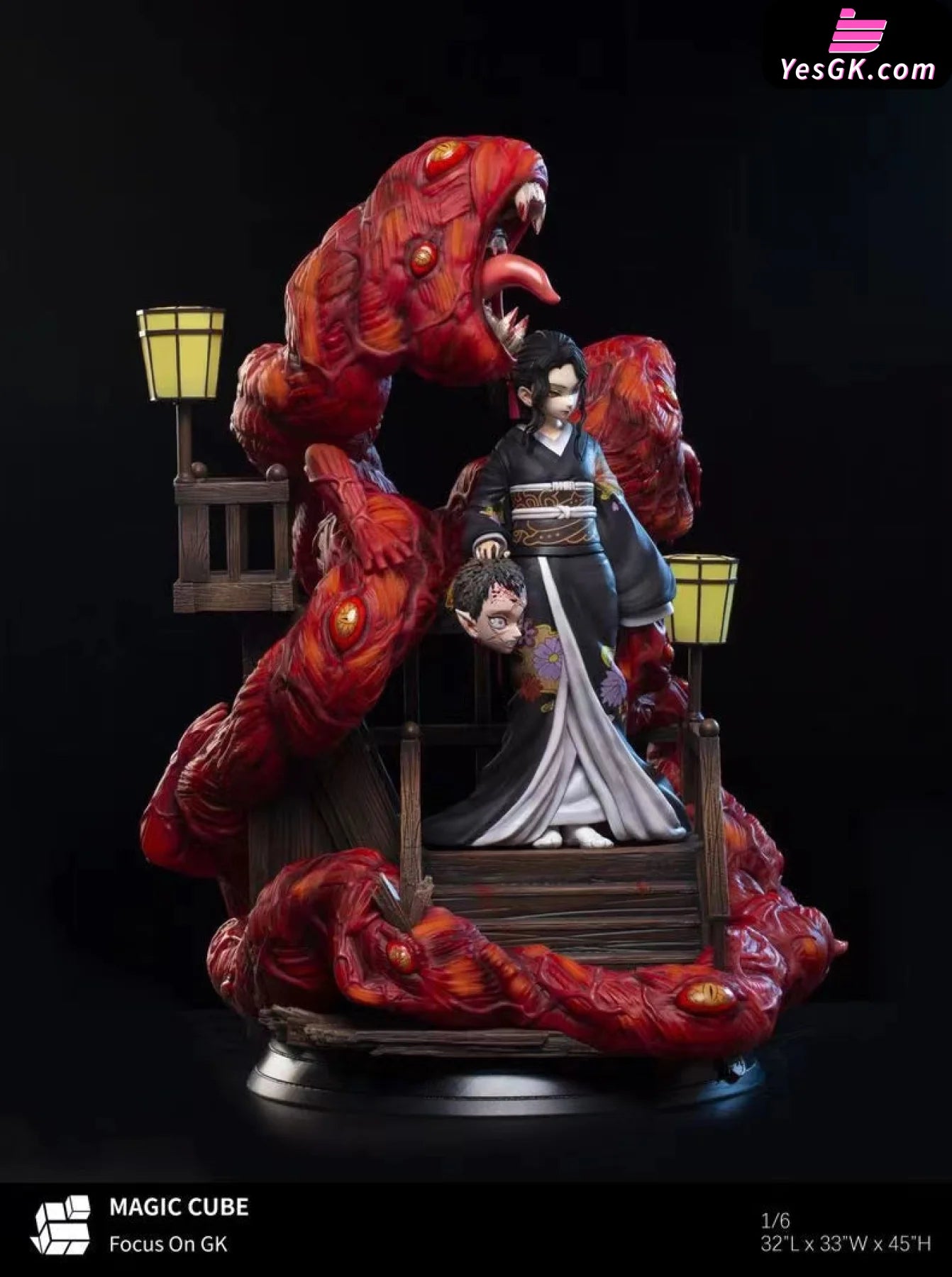 Demon Slayer Kibutsuji Muzan Resin Statue - Magic Cube Studio [In Stock]