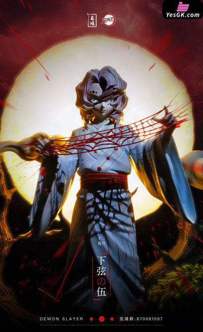 Demon Slayer: Kimetsu No Yaiba Twelve Kizuki #1 Upper Moon 5 Rui Statue - Mi Jing Studio [Pre -