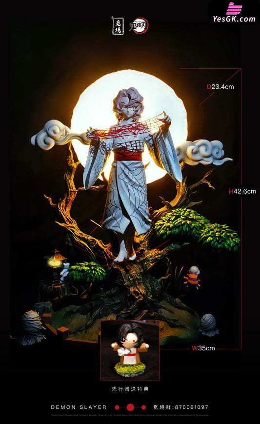 Demon Slayer: Kimetsu No Yaiba Twelve Kizuki #1 Upper Moon 5 Rui Statue - Mi Jing Studio [Pre -