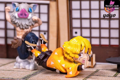 Demon Slayer Kimetsu No Yaiba Zenitsu Agatsuma Resin Statue - Yoyo Studio [In Stock] Demonslayer