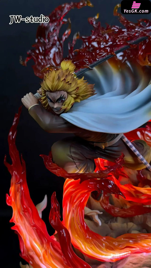 Demon Slayer Kyojuro Rengoku 1/6 Statue - JW Studio [In-Stock] - Demon Slayer