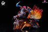 Demon Slayer - Kyojuro Rengoku Vs Akaza With Led Resin Statue Goose Fty [In Stock]