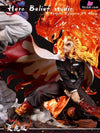 Demon Slayer - Kyojuro Rengoku VS Akaza With LED Resin Statue - Hero Belief Studio [In-Stock] Demon Slayer