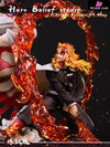 Demon Slayer - Kyojuro Rengoku VS Akaza With LED Resin Statue - Hero Belief Studio [In-Stock] Demon Slayer