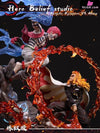 Demon Slayer - Kyojuro Rengoku VS Akaza With LED Resin Statue - Hero Belief Studio [In-Stock] Demon Slayer