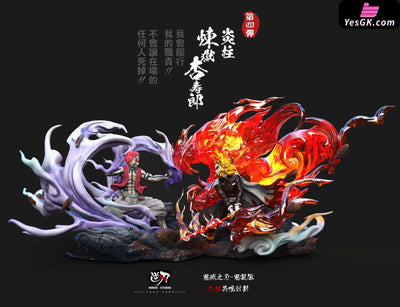 Demon Slayer - Kyojuro Rengoku With Led Statue Niren Studio [In Stock]