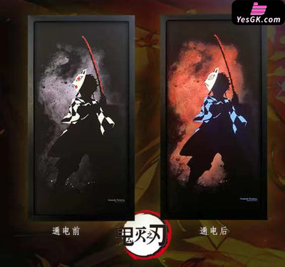 Demon Slayer Light Guide Conversion Tanjiro Kamado Decorative Painting - Mystery Gallery Studio