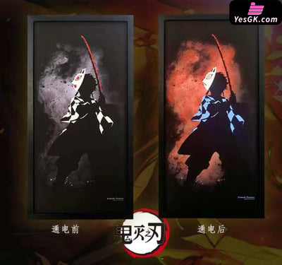 Demon Slayer Light Guide Conversion Tanjiro Kamado Decorative Painting - Mystery Gallery Studio