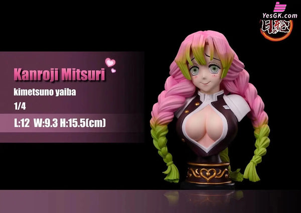 Demon Slayer Love Hashira Mitsuri Kanroji Resin Statue - Nichirin Studio [In-Stock] Full Payment