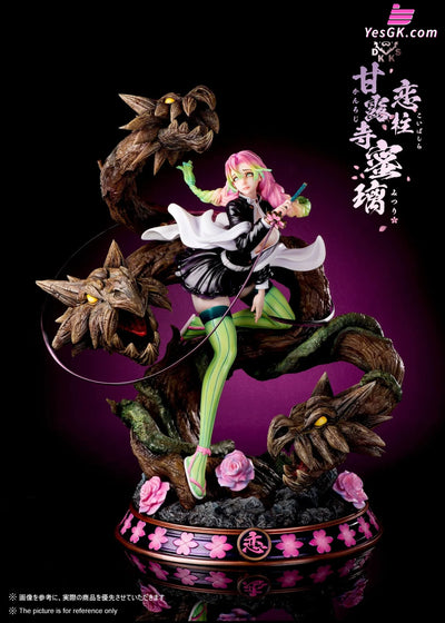 Demon Slayer Love Pillar Mitsuri Kanroji Resin Statue - Dark King Studio [In-Stock]