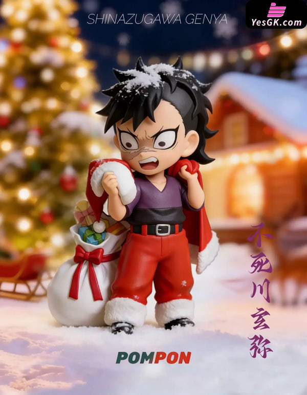 Demon Slayer Merry Christmas Genya & Sanemi Statue - PomPon Studio [Pre-Order Closed] - Full Payment / Genya - Demon