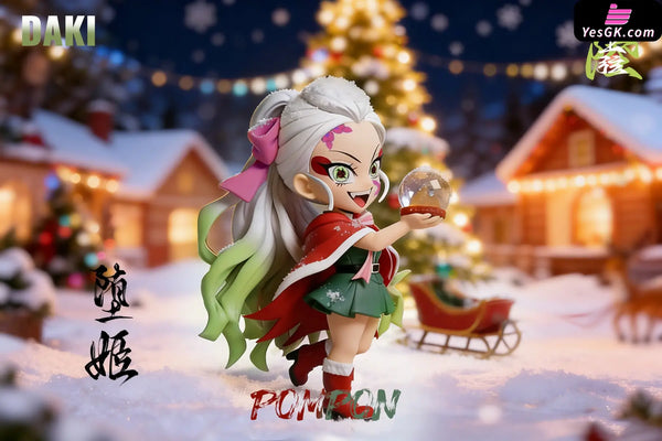 Demon Slayer Merry Christmas Gyutaro & Daki Statue - PomPon Studio [In-Stock] - Demon Slayer