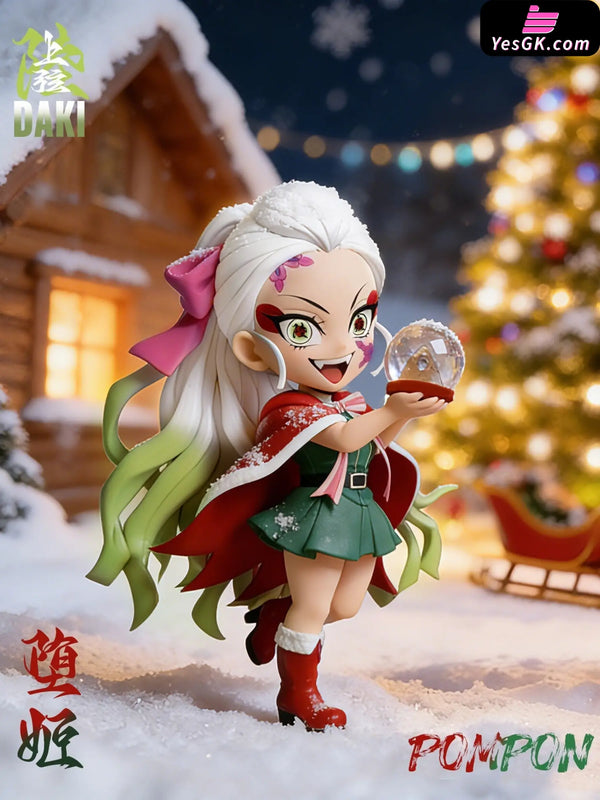 Demon Slayer Merry Christmas Gyutaro & Daki Statue - PomPon Studio [In-Stock] - Full Payment / Daki - Demon Slayer