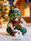 Demon Slayer Merry Christmas Gyutaro & Daki Statue - PomPon Studio [In-Stock] - Full Payment / Gyutaro - Demon Slayer