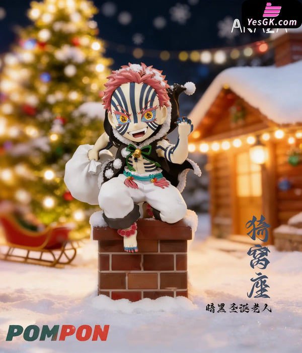 Demon Slayer Merry Christmas Muzan & Akaza Statue - PomPon Studio [Pre-Order] - Full Payment / Akaza - Demon Slayer