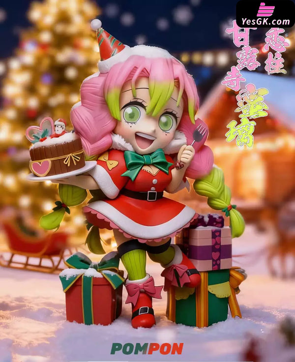 Demon Slayer Merry Christmas Obanai Iguro & Mitsuri Kanroji 1/10 GK Statue - PomPon Studio [In-Stock] - Full Payment