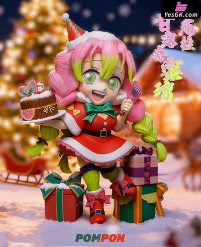 Demon Slayer Merry Christmas Obanai Iguro & Mitsuri Kanroji 1/10 GK Statue - PomPon Studio [In-Stock] - Full Payment