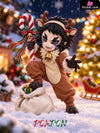 Demon Slayer Merry Christmas Zenitsu & Kaigaku Statue - PomPon Studio