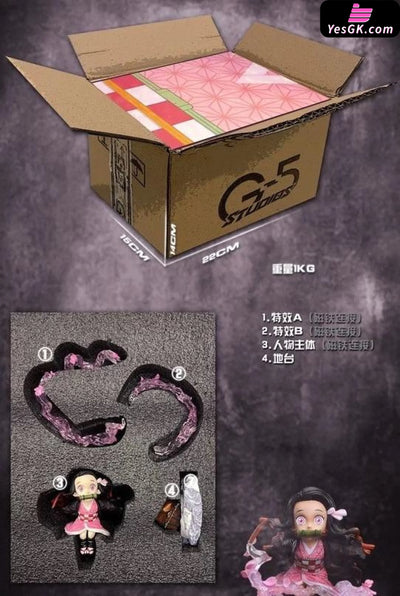 Demon Slayer Mini Kamado Nezuko Resin Statue - G5 Studio [In Stock]