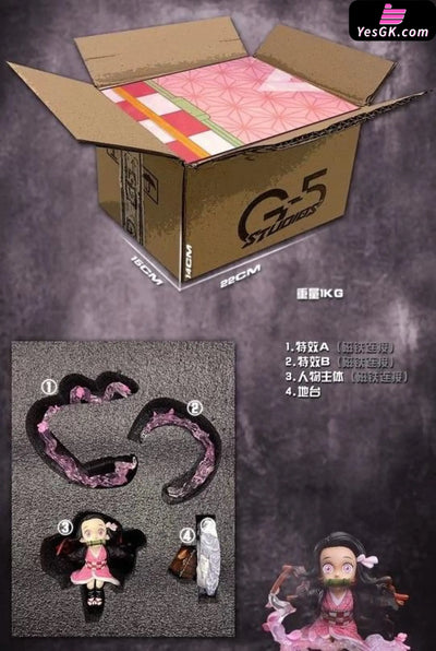 Demon Slayer Mini Kamado Nezuko Resin Statue - G5 Studio [In Stock]