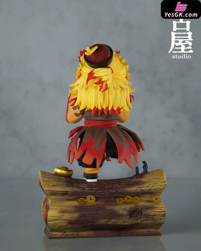 Demon Slayer Promotion and Wealth Kyojuro Rengoku Little Zombie 1/8 GK Statue - Guwu Studio [Pre-Order] - Demon Slayer