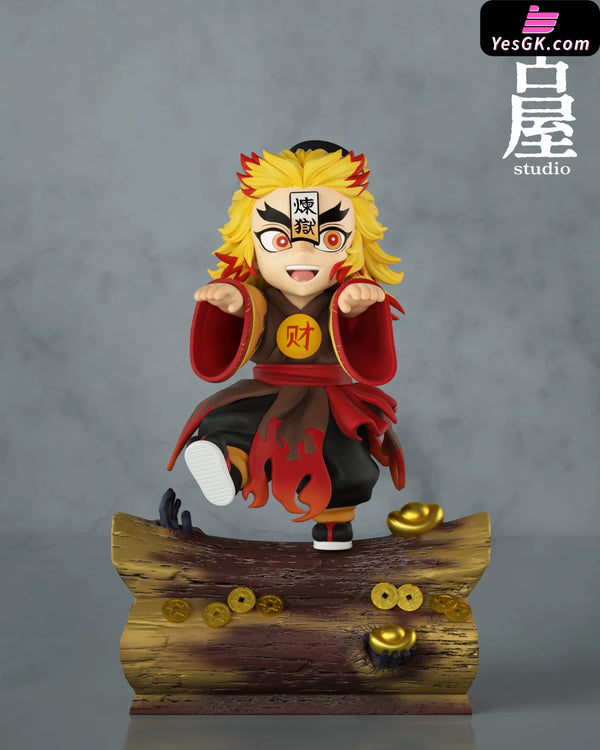 Demon Slayer Promotion and Wealth Kyojuro Rengoku Little Zombie 1/8 GK Statue - Guwu Studio [Pre-Order] - Deposit / Low