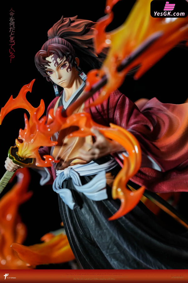 Demon Slayer Red Haired Yoriichi Tsugikuni Statue - F.I.T Studio [Pre-Order] - Demon Slayer