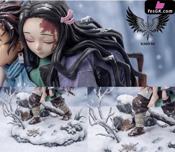 Demon Slayer Sibling Bond Tanjiro & Nezuko 1/6 Statue - Saoirse Studio [In-Stock] - Full Payment - Demon Slayer