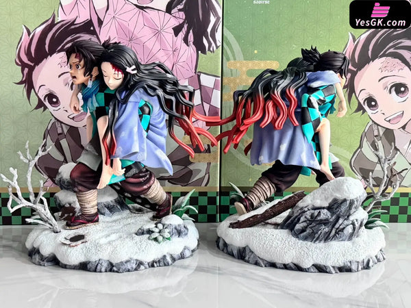 Demon Slayer Sibling Bond Tanjiro & Nezuko 1/6 Statue - Saoirse Studio [In-Stock] - Full Payment - Demon Slayer