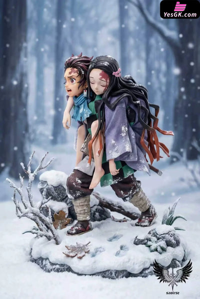 Demon Slayer Sibling Bond Tanjiro & Nezuko 1/6 Statue - Saoirse Studio [In-Stock] - Full Payment - Demon Slayer