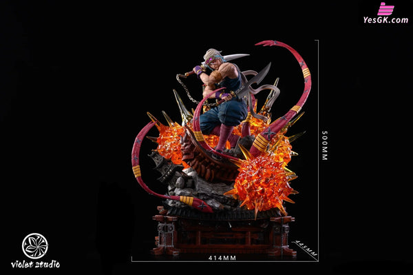 Demon Slayer Sound Pillar Uzui Tengen Resin Statue - Violet Studio [Pre-Order Closed] Full Payment /