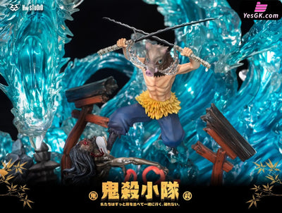 Demon Slayer Tanjiro Nezuko Zenitsu Inosuke Resin Statue - Hw Studio [Pre-Order Closed]